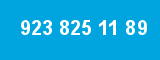 923 825 11 89 923 825 11 89